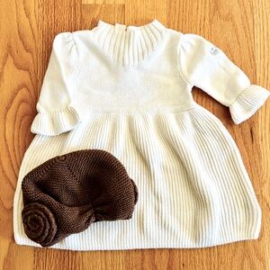 6-12M babyGap Star Wars Princess Leia Sweater Dress / Costume Set